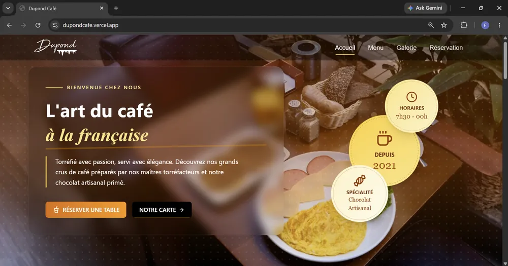 Couverture de Dupond Café